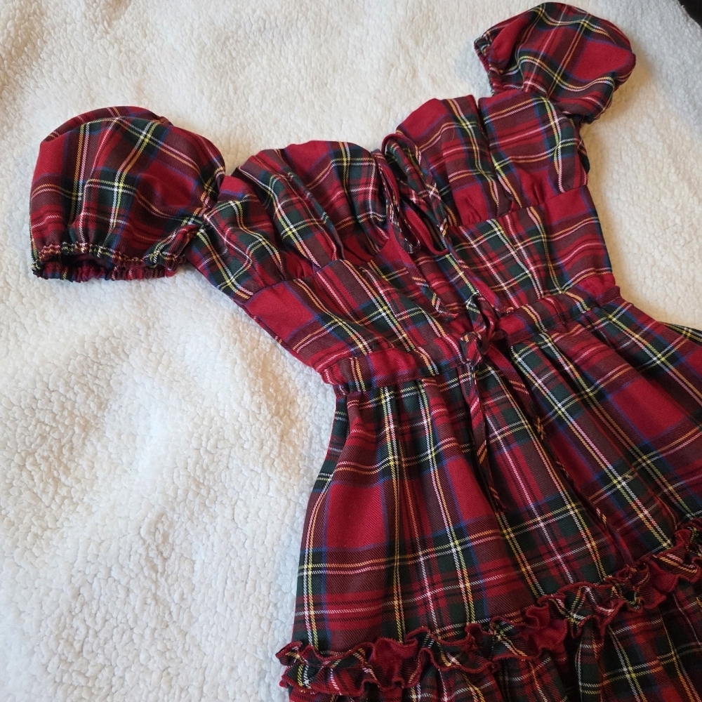 Love Too True Alice Puff Sleeve Dress - Picture 2 of 4
